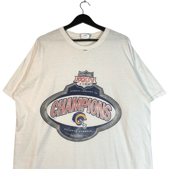 Vintage Atlanta Georgia Super Bowl XXXVI Champions Tee XXL - Picture 2 of 7